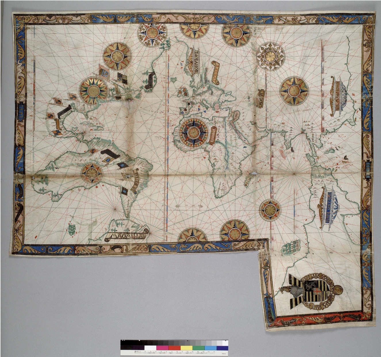 Mapamundi frances 1543