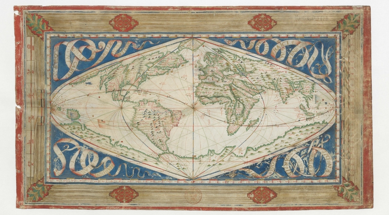 Mapa Cosmografico 1570